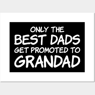 Only the best dads get promoted to grandad Posters and Art